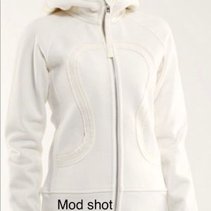 lululemon scuba hoodie *pleated tape color…